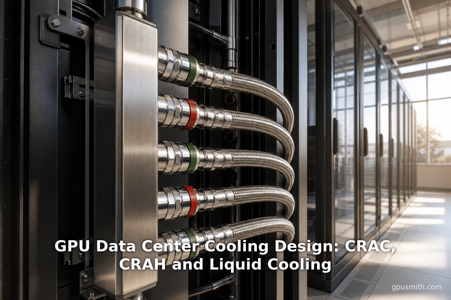 GPU Data Center Cooling Design: CRAC, CRAH and Liquid Cooling