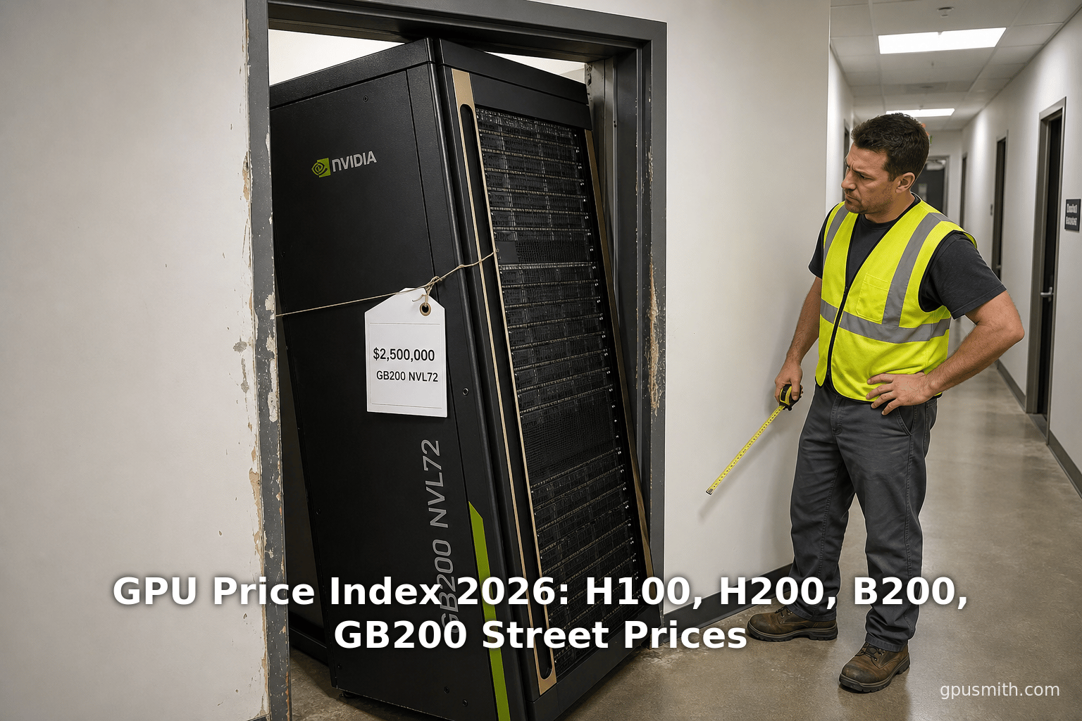 GPU Price Index 2026: H100, H200, B200, GB200 Street Prices | GPUSmith