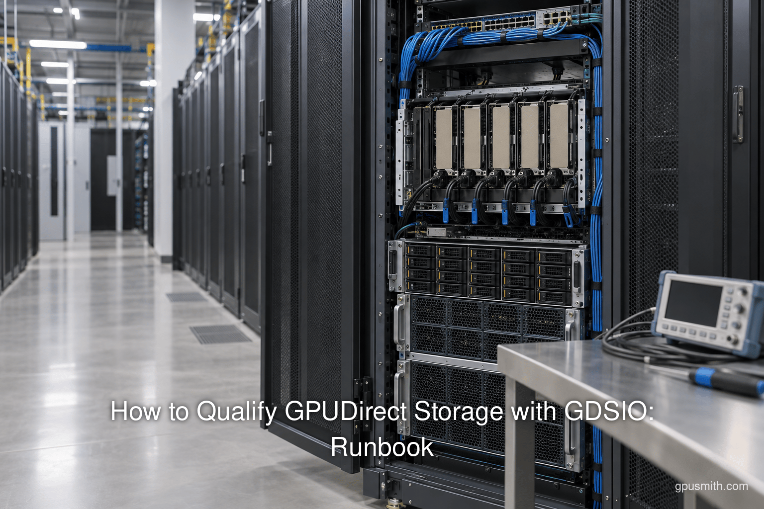 How to Qualify GPUDirect Storage with GDSIO: Runbook