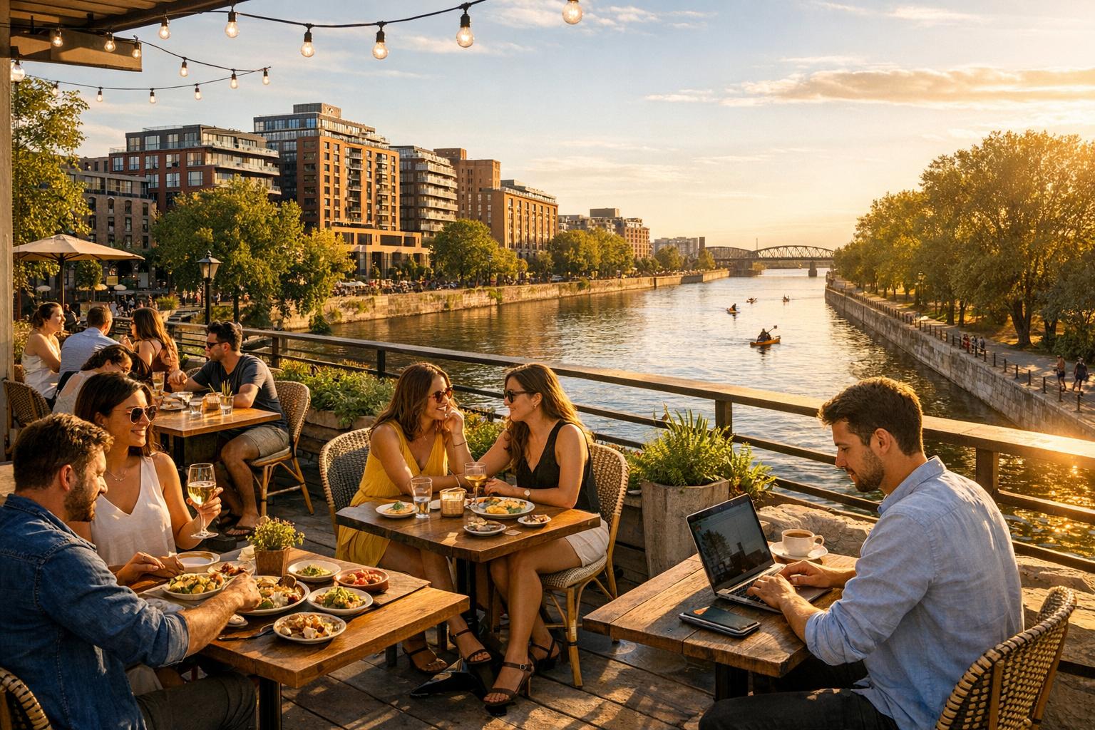Restaurants de Griffintown 2026 : Analyse de la restauration au canal de Lachine