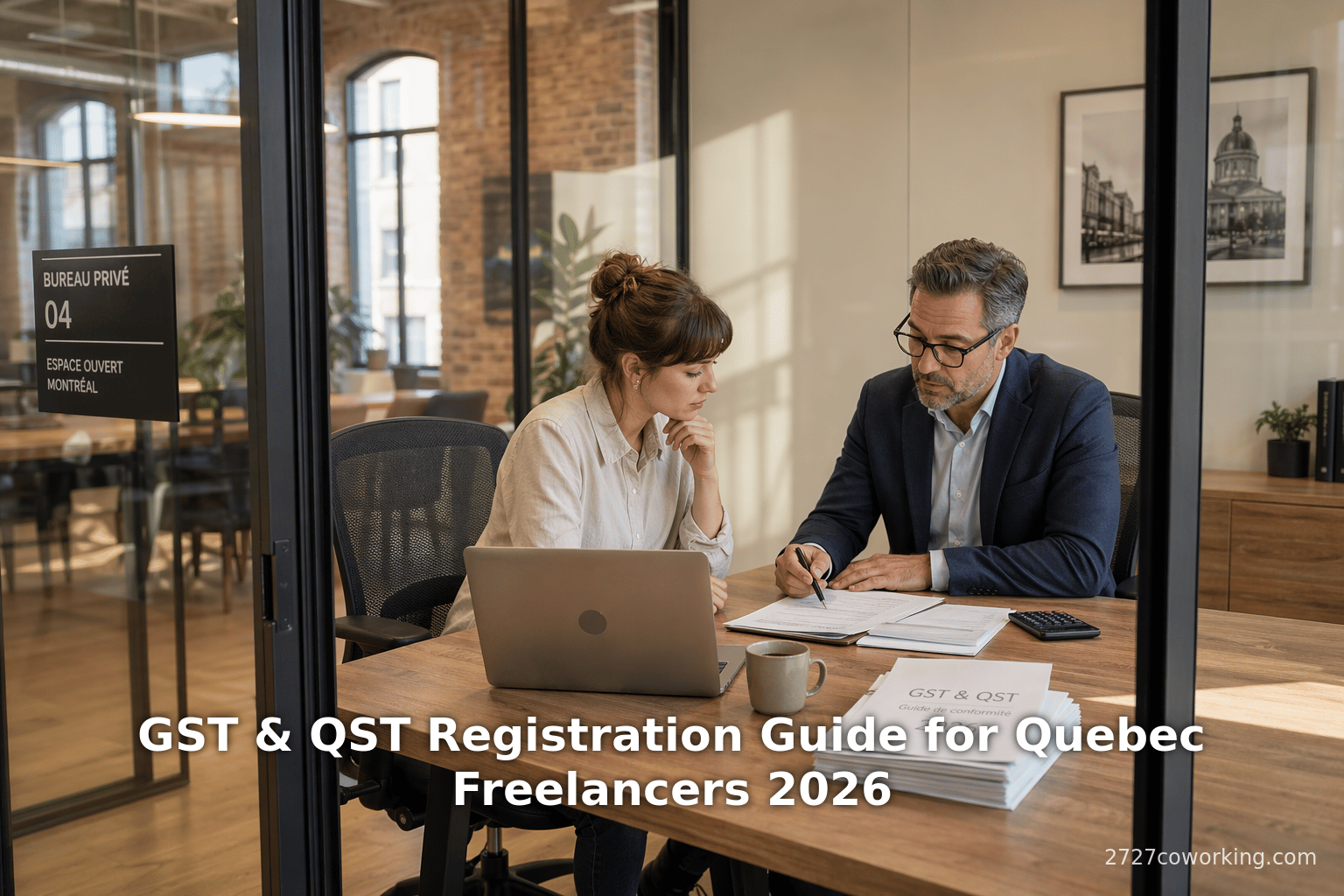 Guide d'inscription à la TPS et à la TVQ pour les travailleurs autonomes du Québec 2026