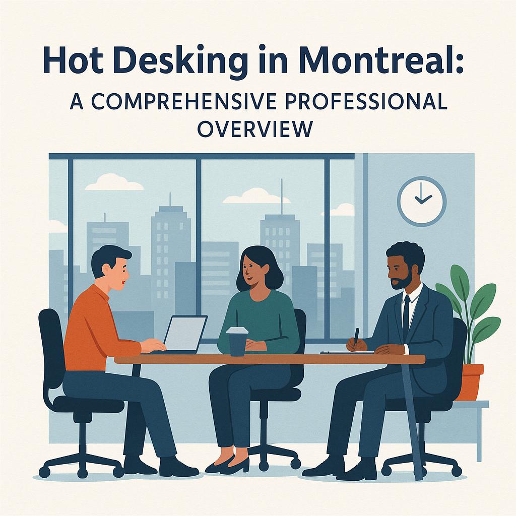 Bureau partagé : Concepts, Évolution et Lieu de travail à Montréal