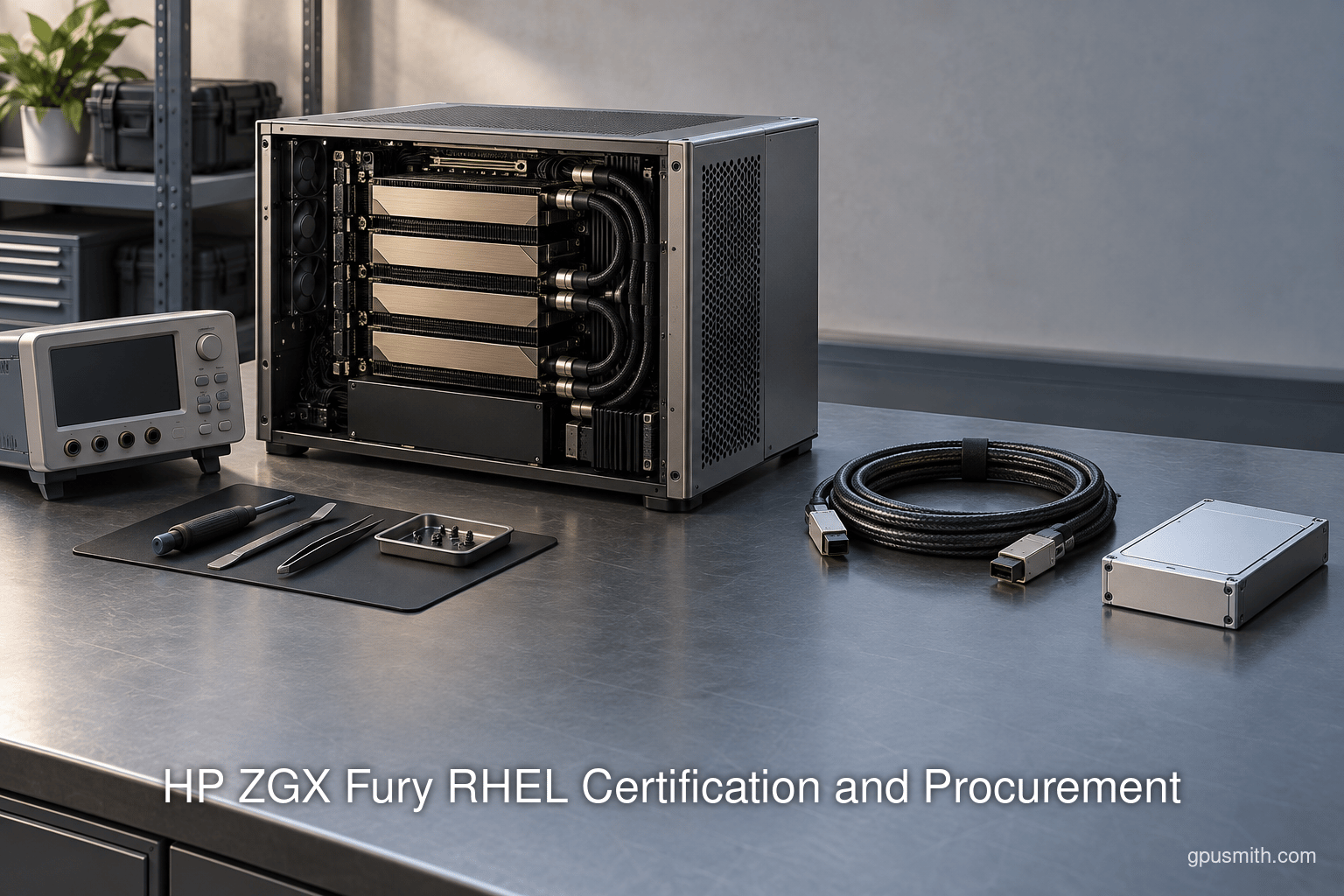 HP ZGX Fury RHEL Certification and Procurement