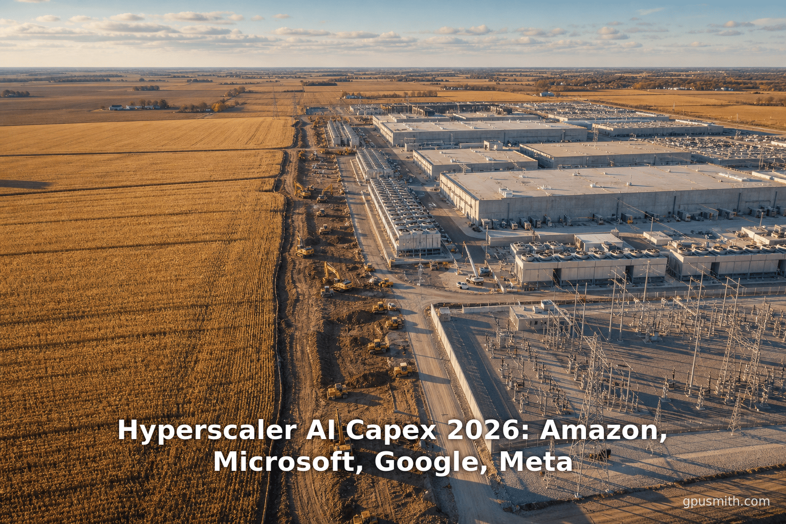 Hyperscaler AI Capex 2026: Amazon, Microsoft, Google, Meta