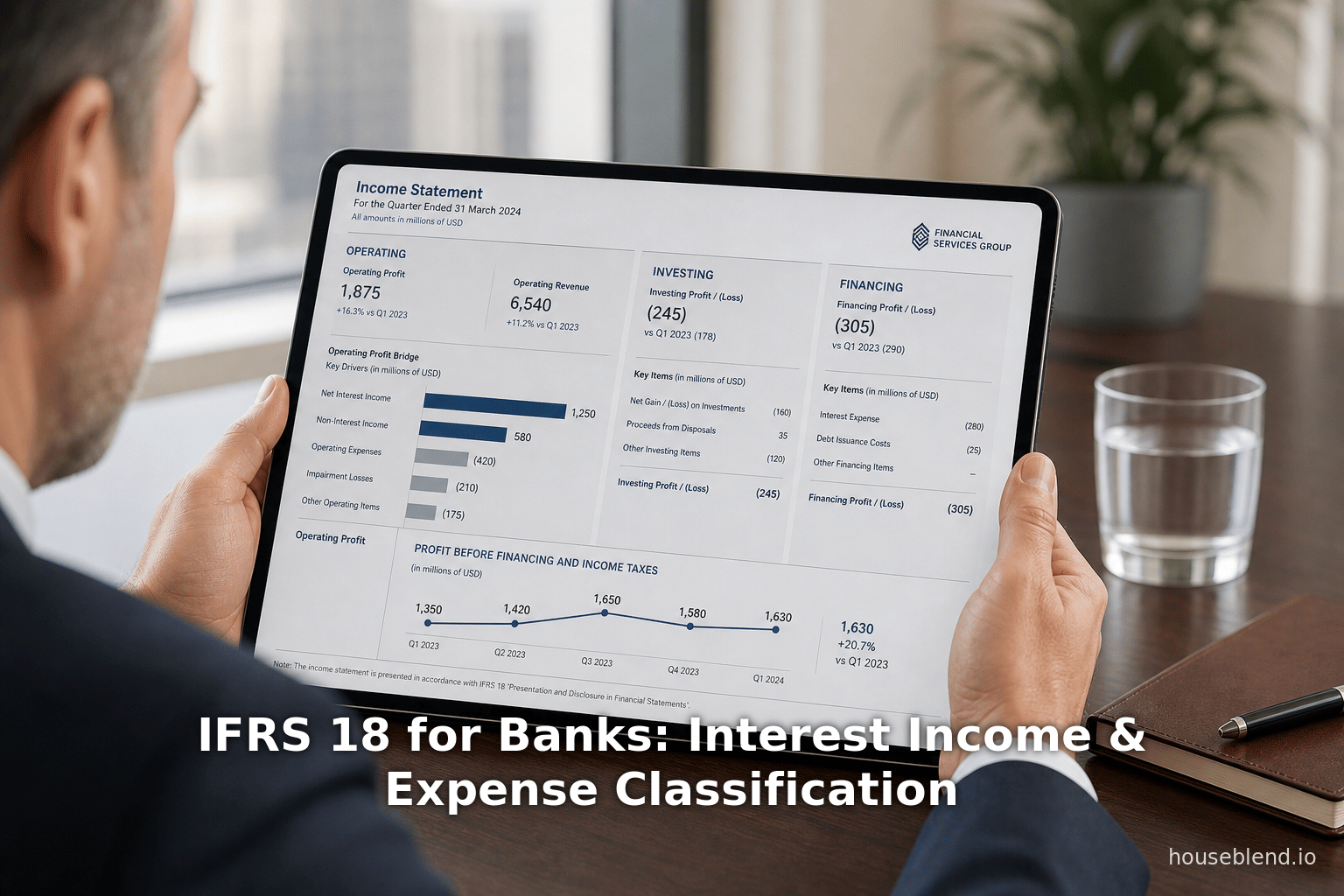 IFRS 18 for Banks: Interest Income & Expense Classification