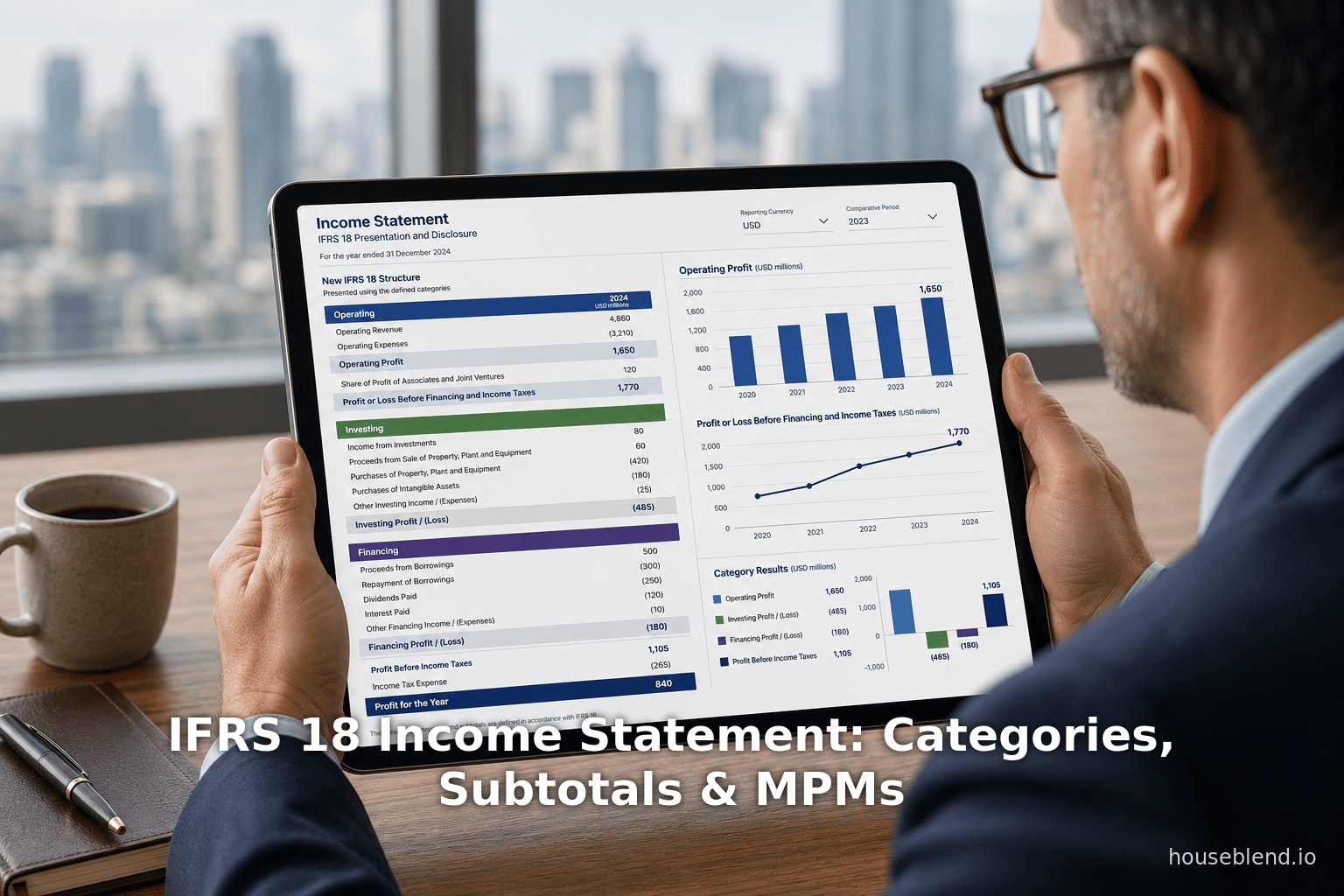 IFRS 18 Income Statement: Categories, Subtotals & MPMs