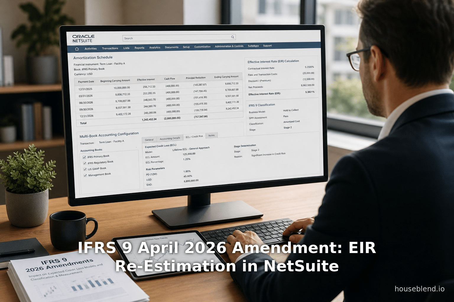 IFRS 9 April 2026 Amendment: EIR Re-Estimation in NetSuite