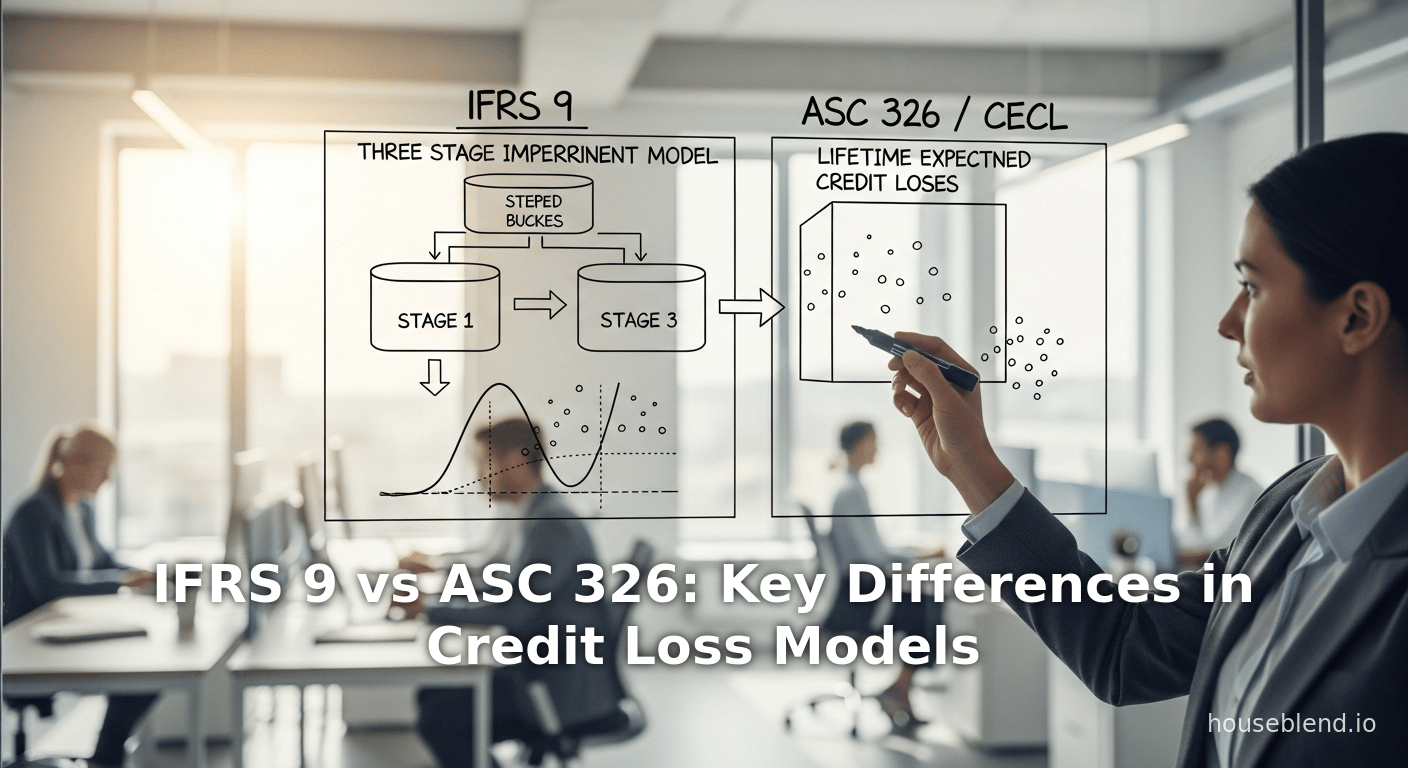 IFRS 9 vs ASC 326 : Différences clés dans les modèles de pertes de crédit