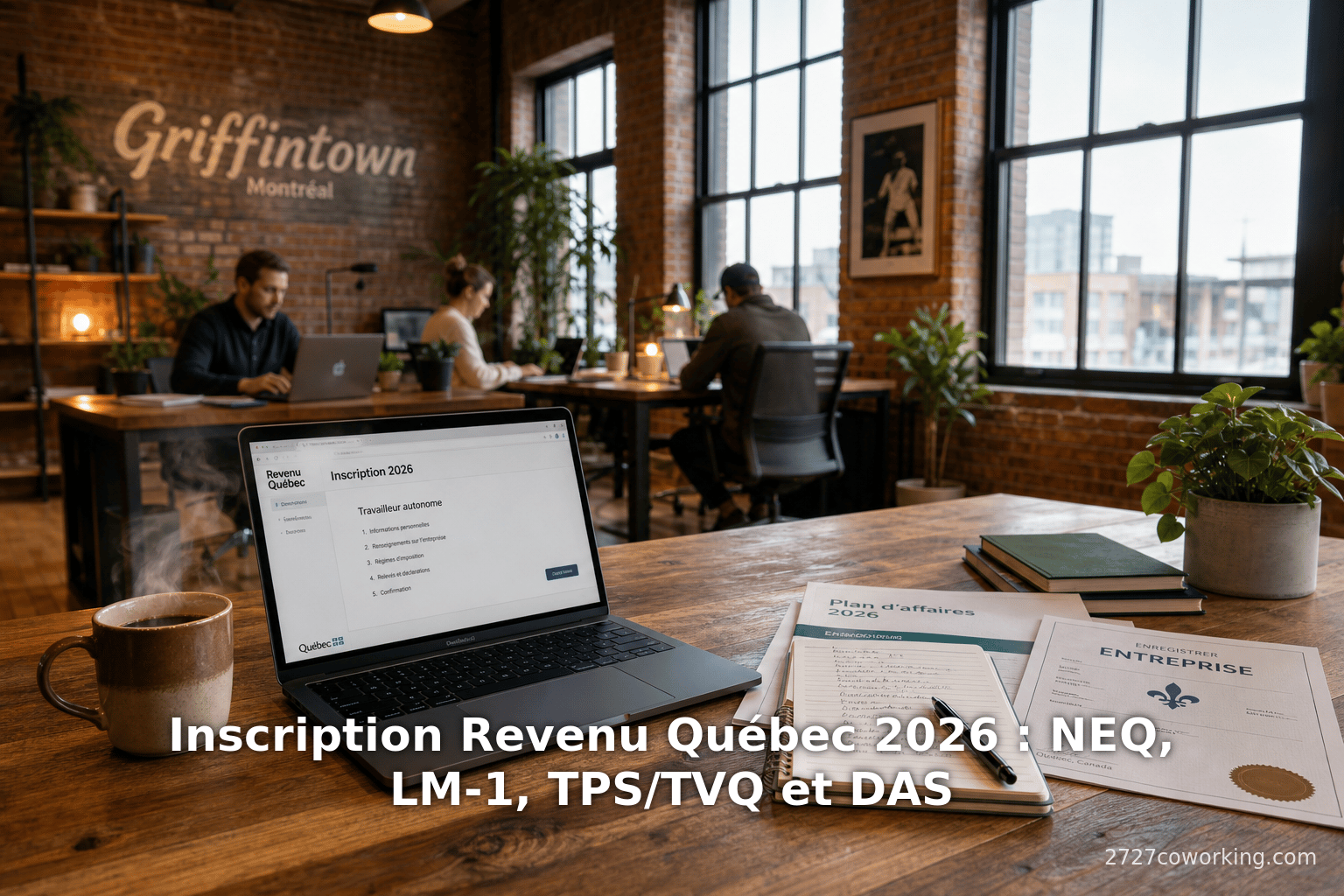 Inscription Revenu Québec 2026 : NEQ, LM-1, TPS/TVQ et DAS