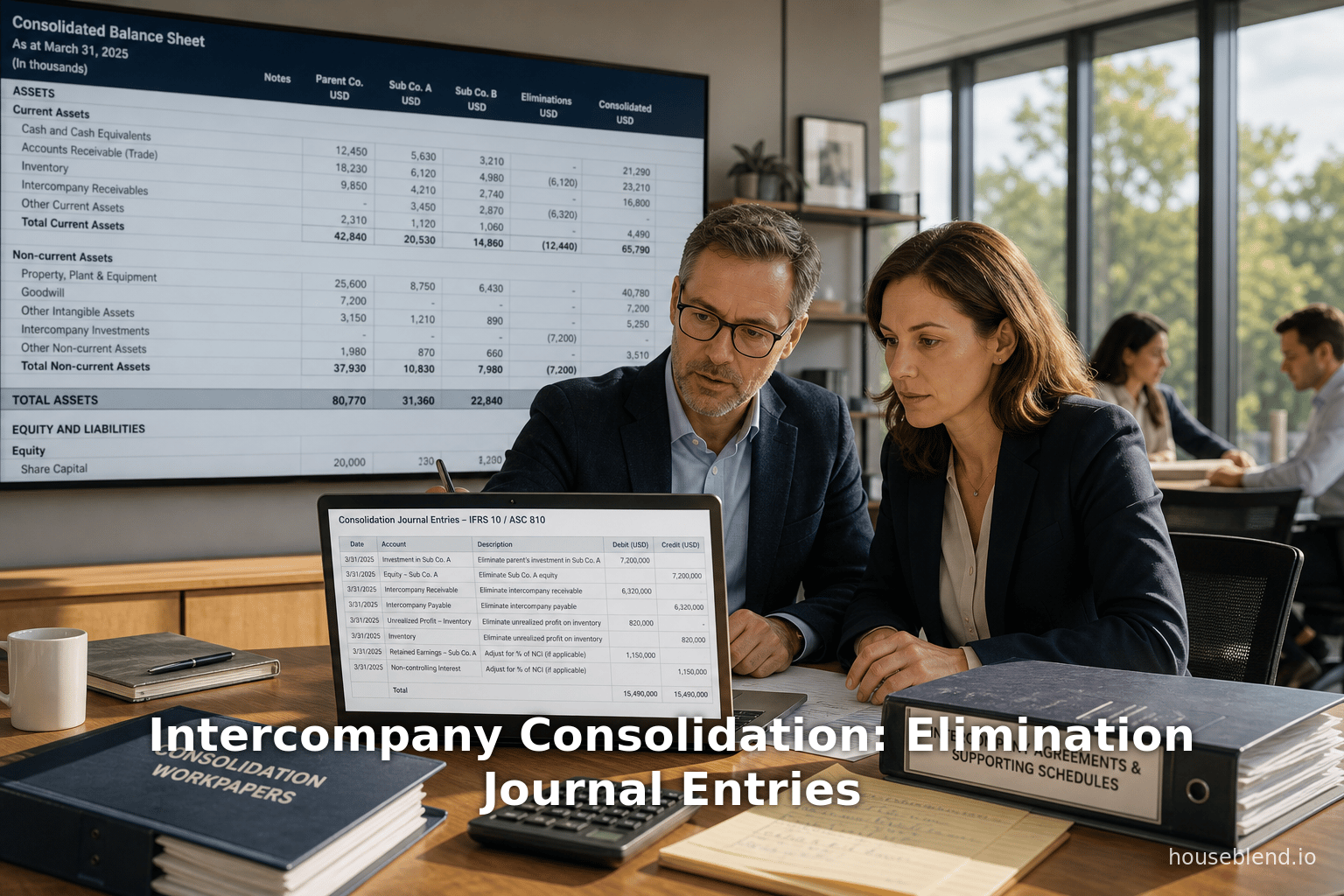 Intercompany Consolidation: Elimination Journal Entries