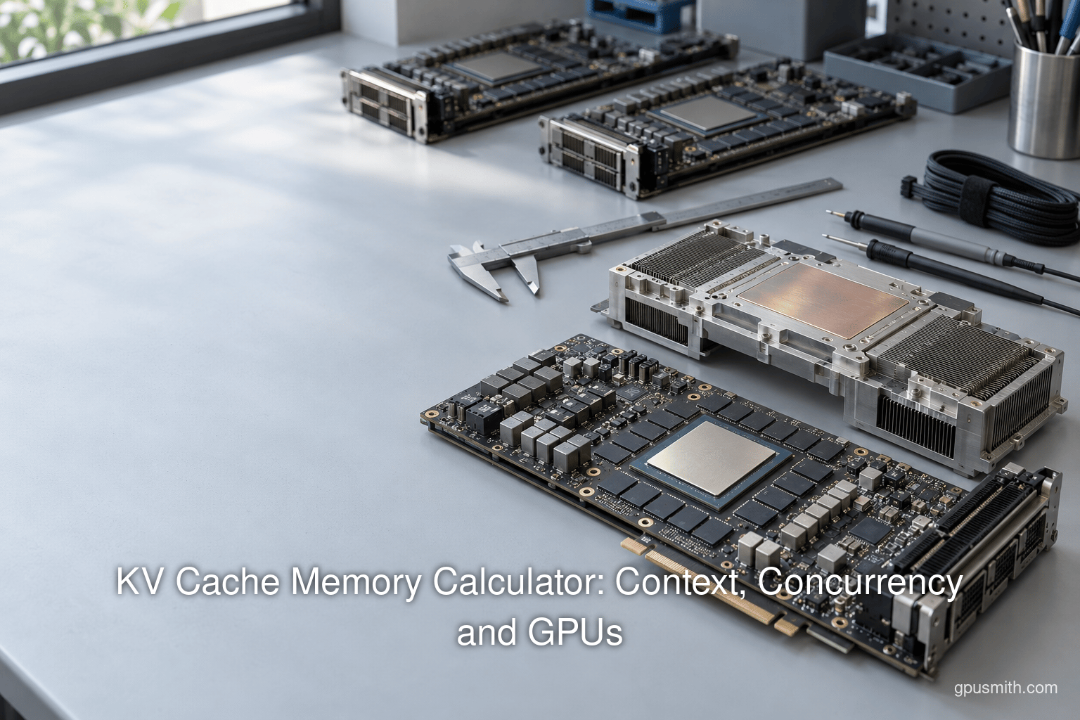KV Cache Memory Calculator: Context, Concurrency and GPUs
