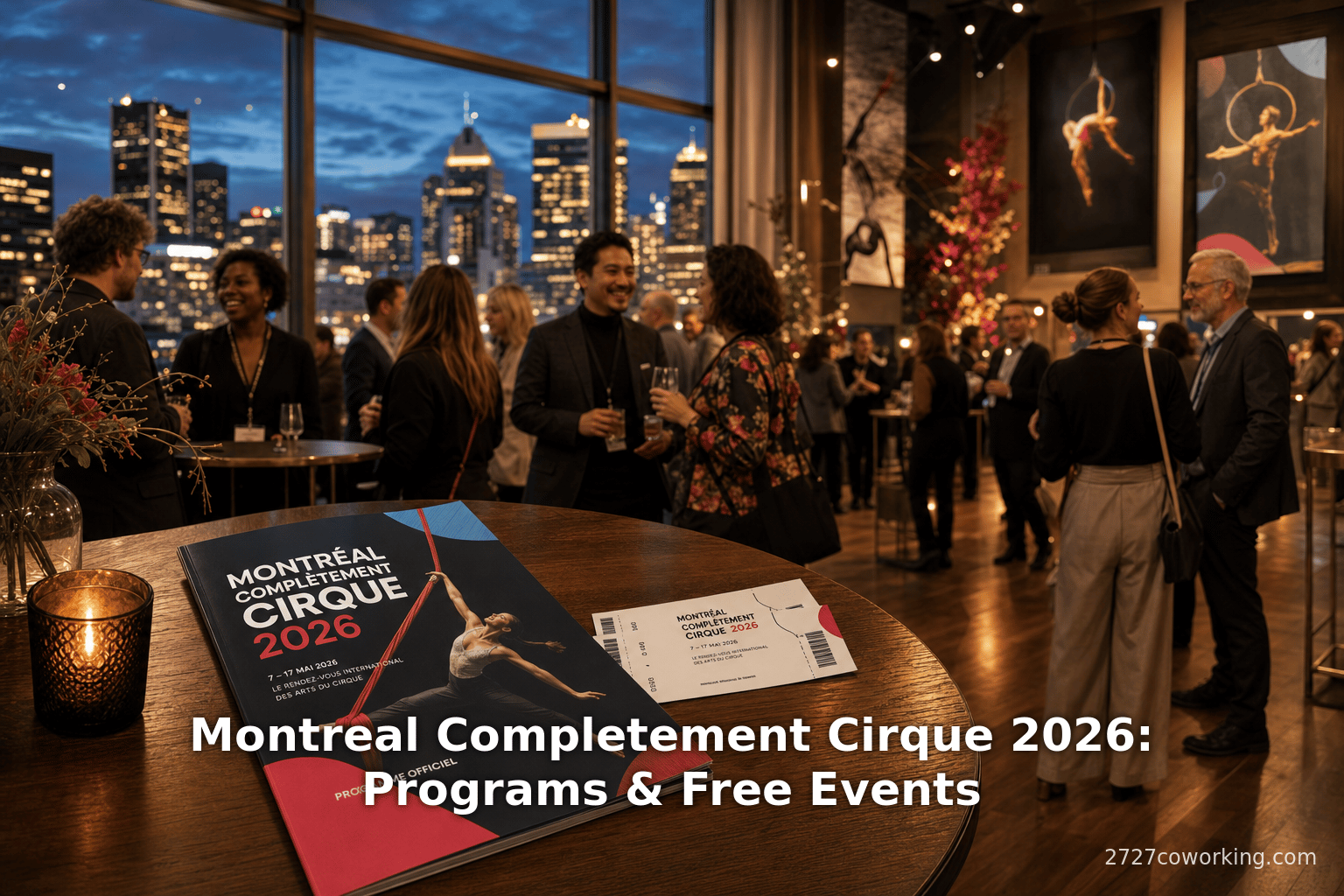 Montreal Completement Cirque 2026: Programs & Free Events