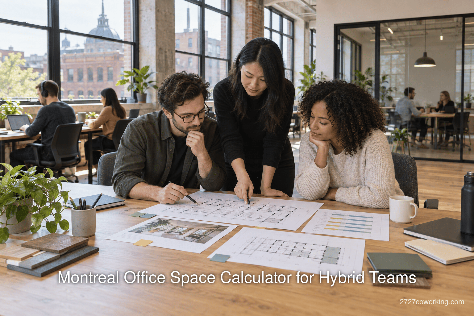 Montreal Office Space Calculator for Hybrid Teams