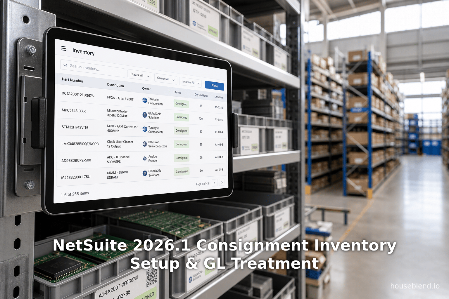 NetSuite 2026.1 Consignment Inventory Setup & GL Treatment
