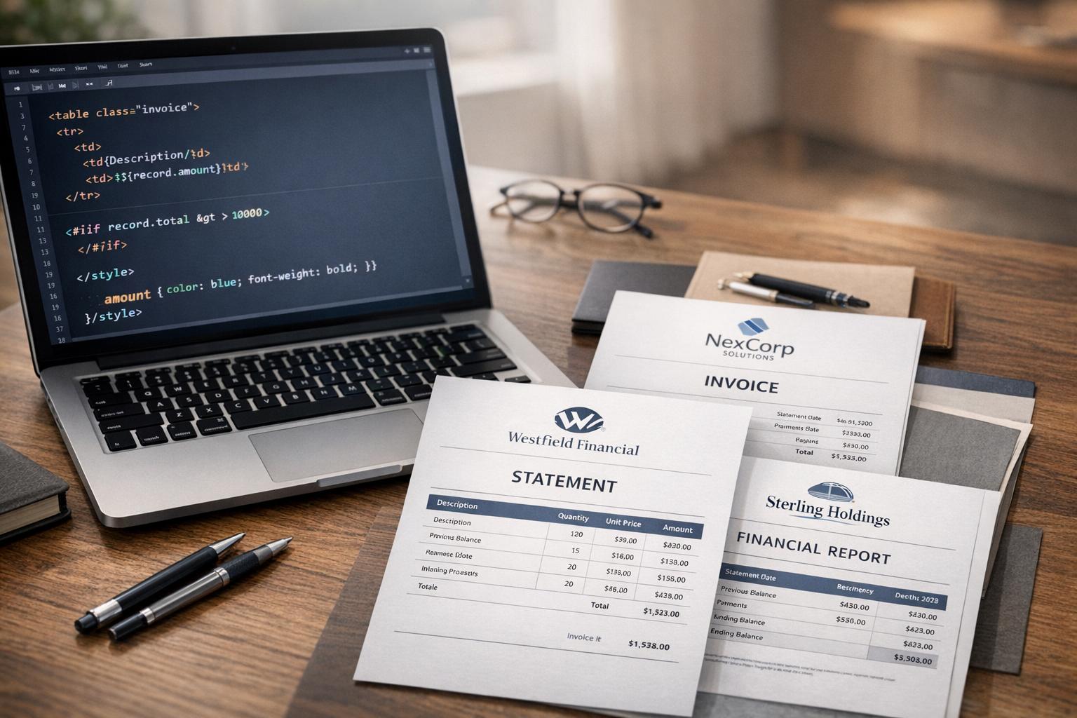 NetSuite Advanced PDF/HTML Invoice & Statement Customization
