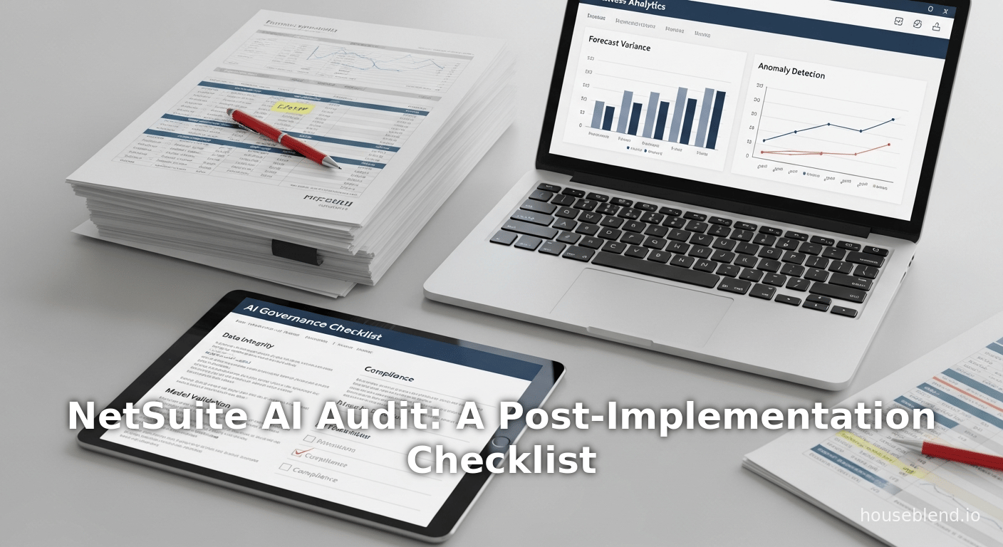 NetSuite AI Audit: A Post-Implementation Checklist