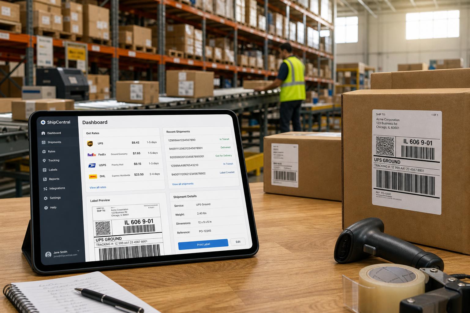 NetSuite Carrier Integration & Ship Central Setup Guide