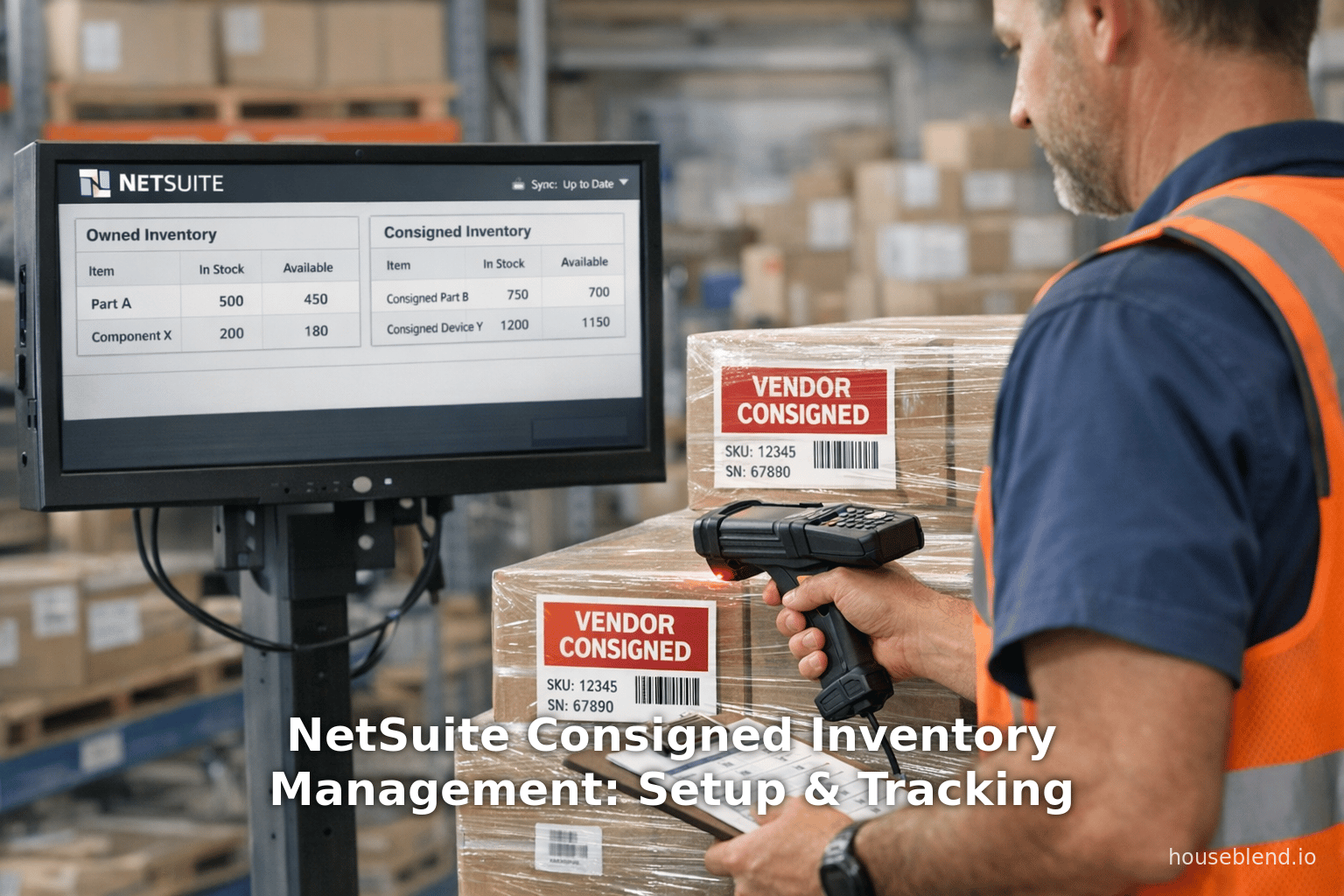Gestion des stocks en consignation NetSuite : configuration et suivi