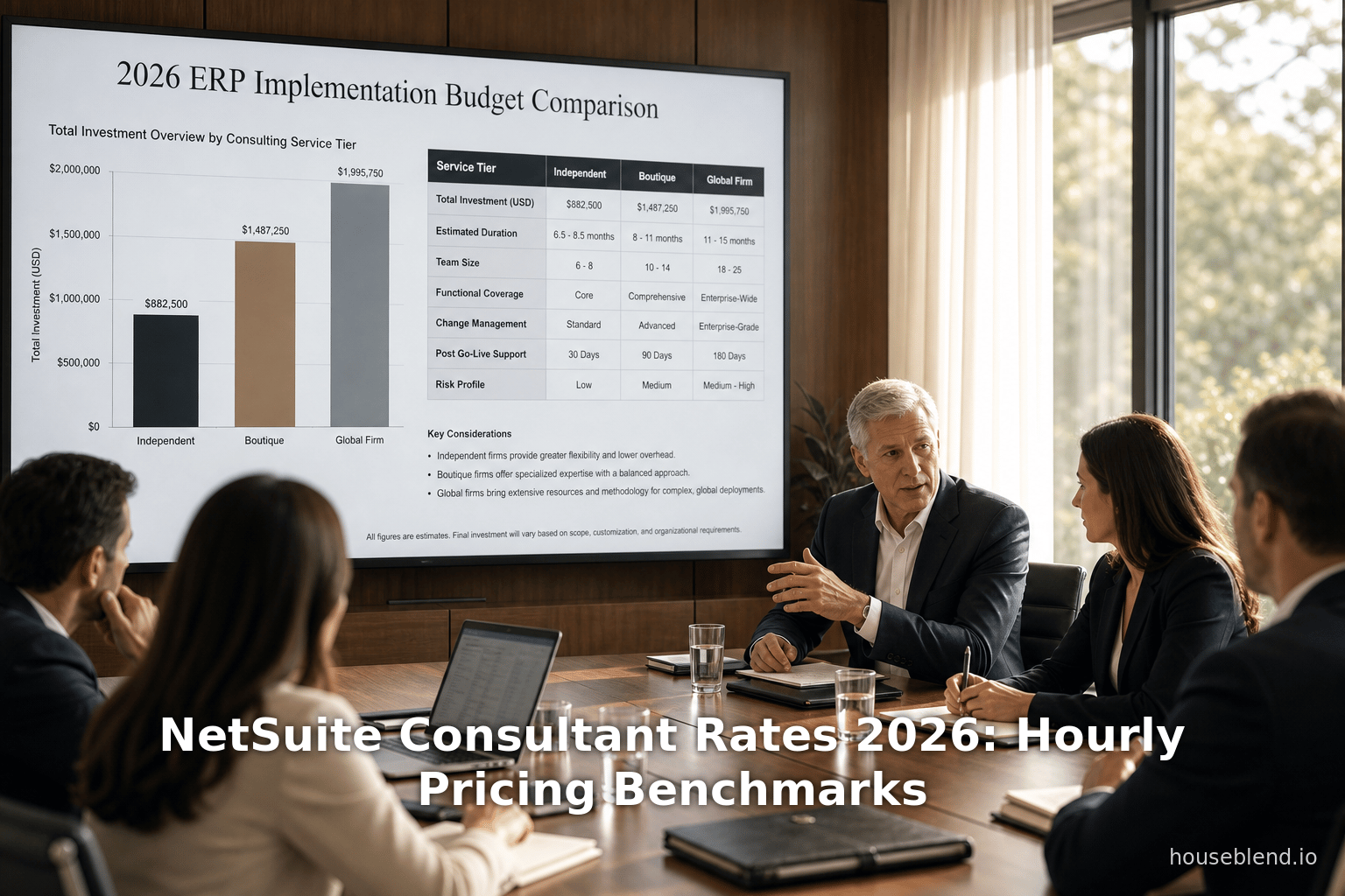 NetSuite Consultant Rates 2026: Hourly Pricing Benchmarks