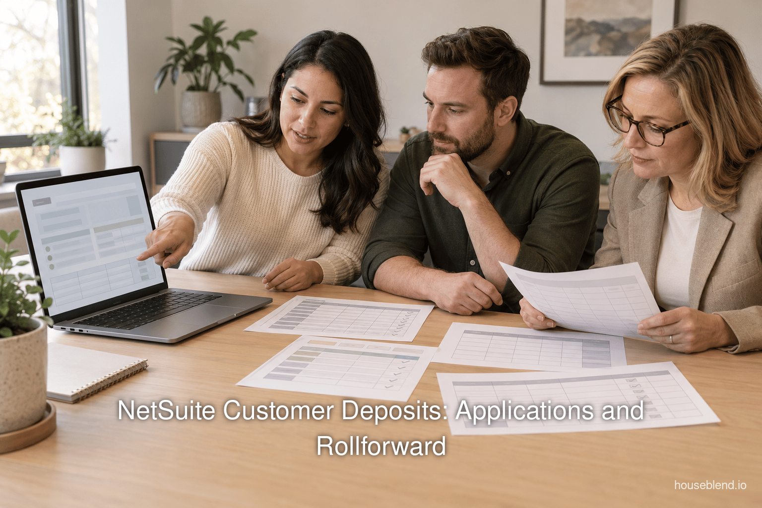 NetSuite Customer Deposits: Applications and Rollforward