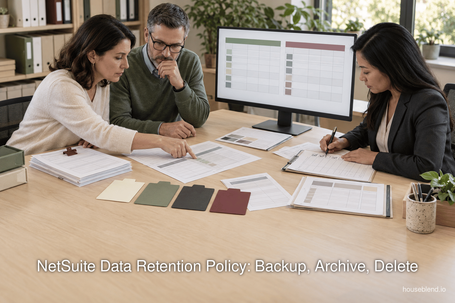 NetSuite Data Retention Policy: Backup, Archive, Delete
