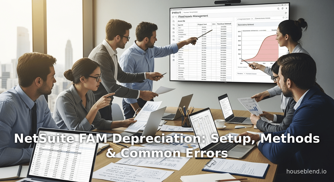 Amortissement NetSuite FAM : Configuration, Méthodes et Erreurs Courantes