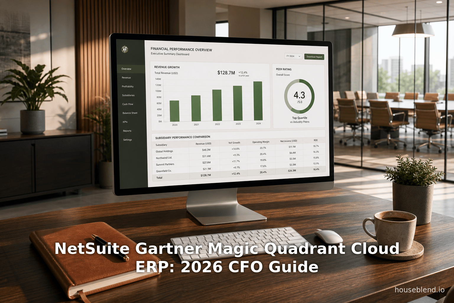 NetSuite Gartner Magic Quadrant Cloud ERP: 2026 CFO Guide