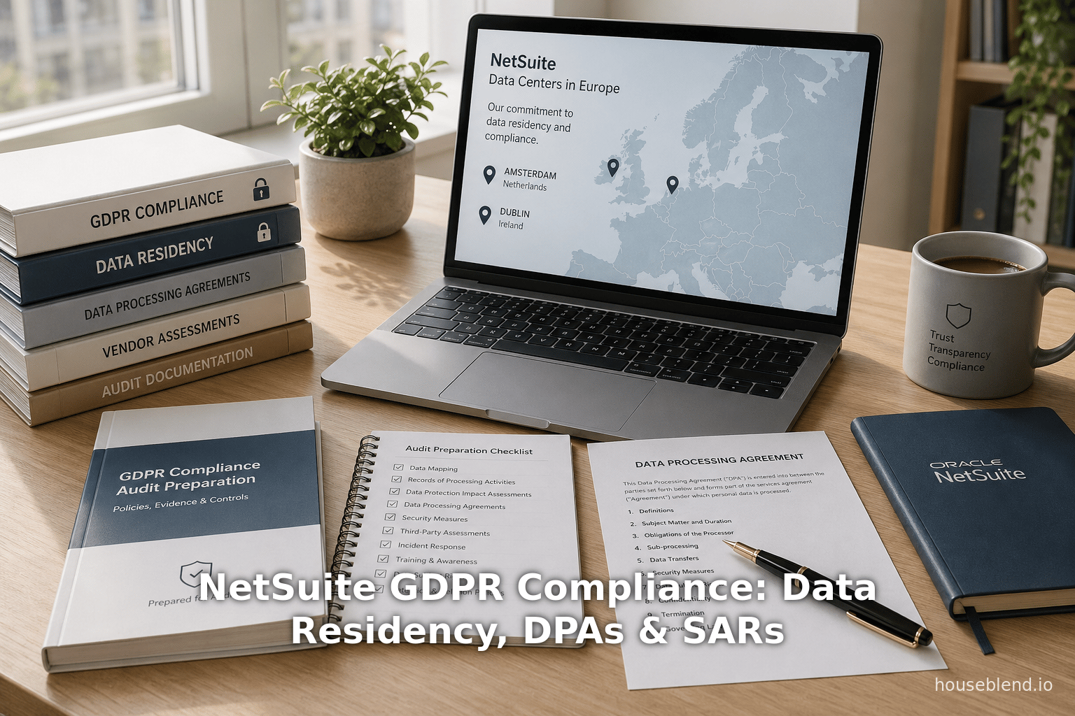 NetSuite GDPR Compliance: Data Residency, DPAs & SARs