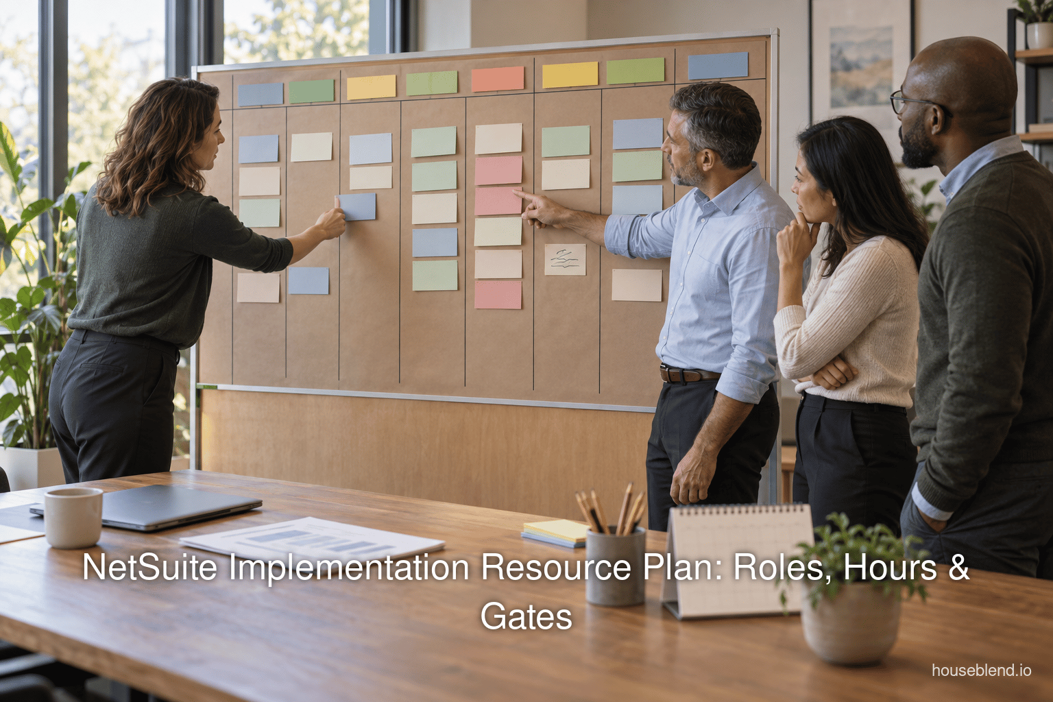 NetSuite Implementation Resource Plan: Roles, Hours & Gates