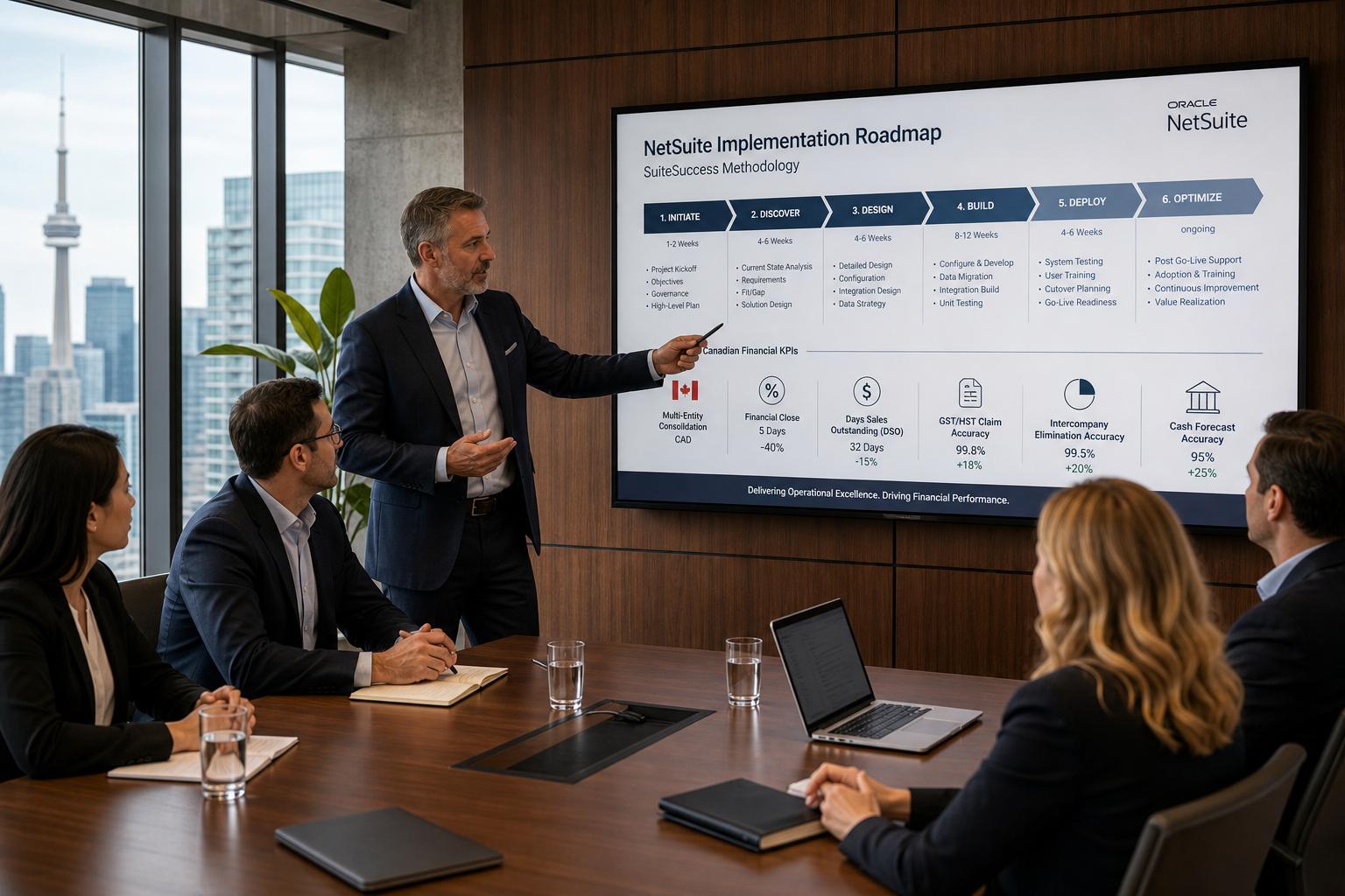 Partenaires d'implémentation NetSuite au Canada : Guide pour les DAF