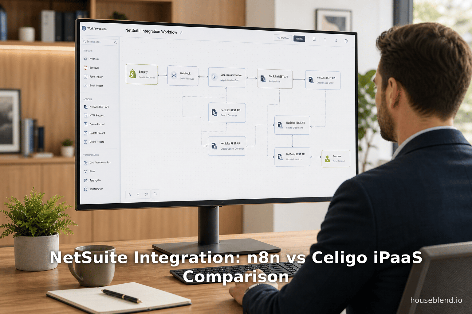NetSuite Integration: n8n vs Celigo iPaaS Comparison