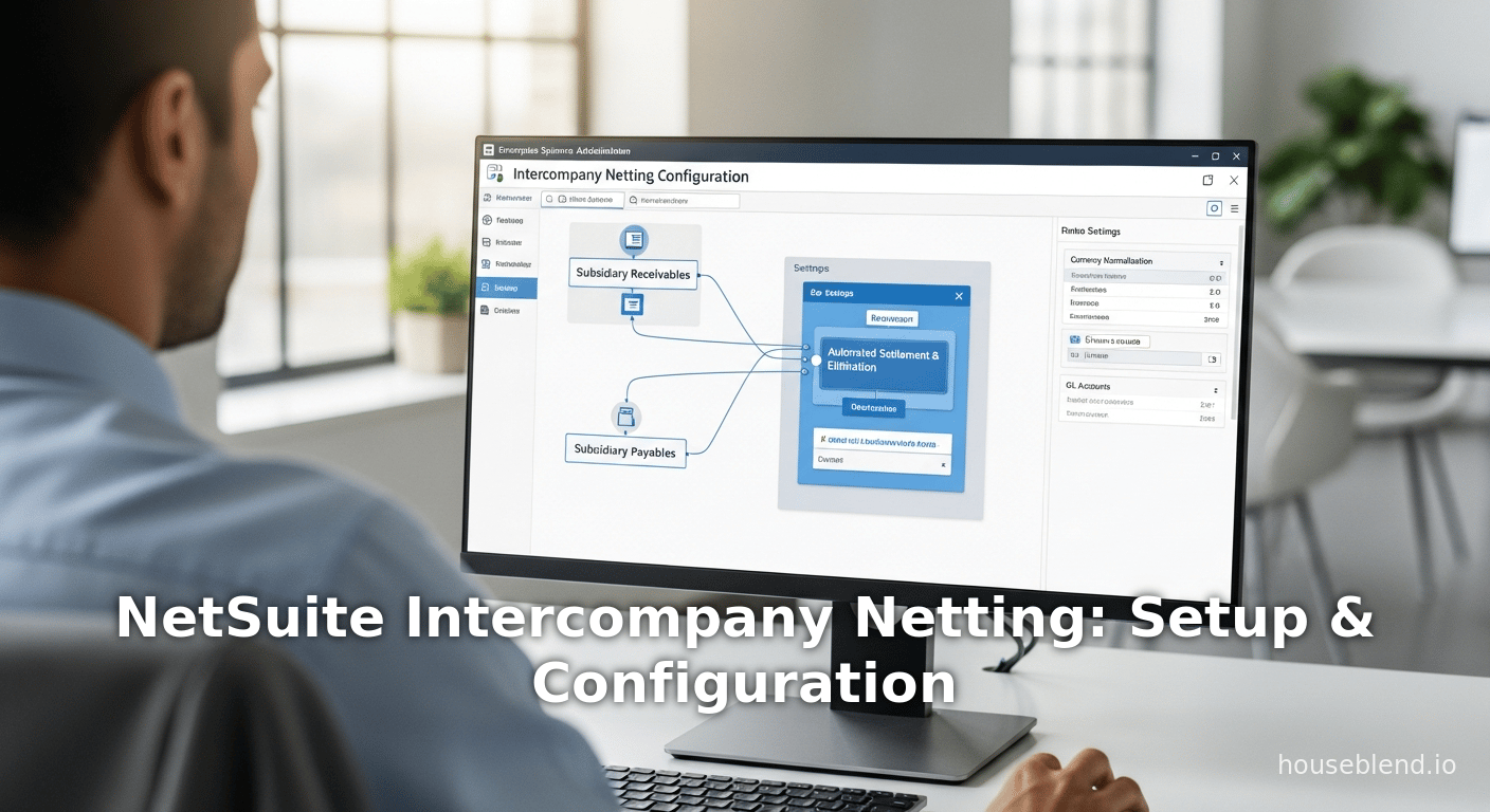 Compensation Inter-sociétés NetSuite : Configuration et Paramétrage