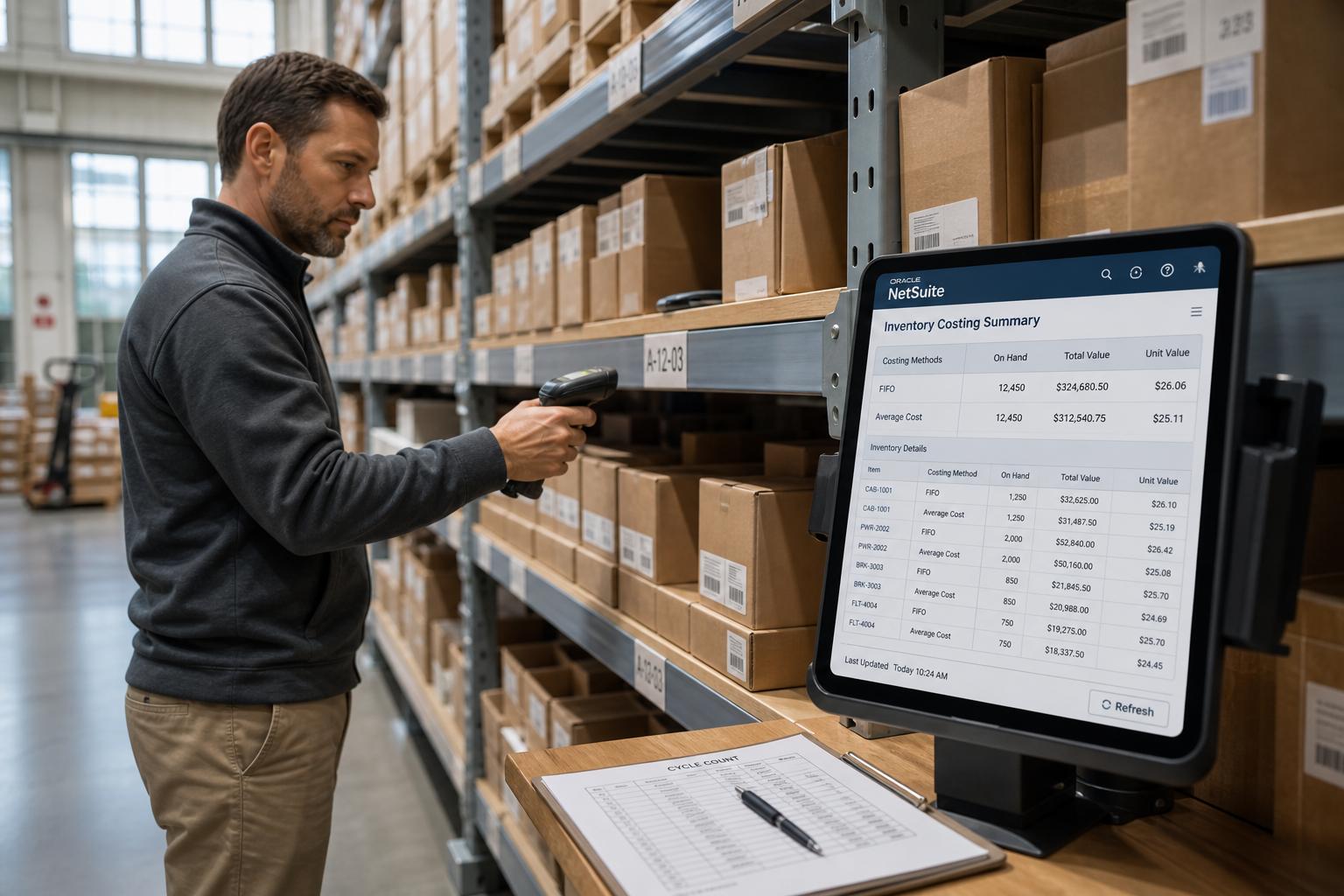 NetSuite Inventory Costing: Average, FIFO, LIFO & Standard