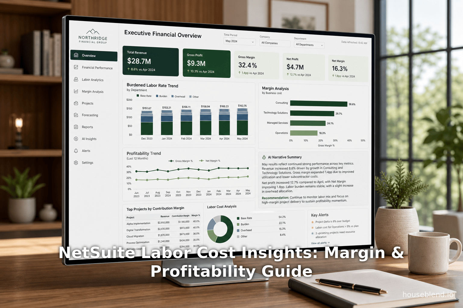 NetSuite Labor Cost Insights: Margin & Profitability Guide