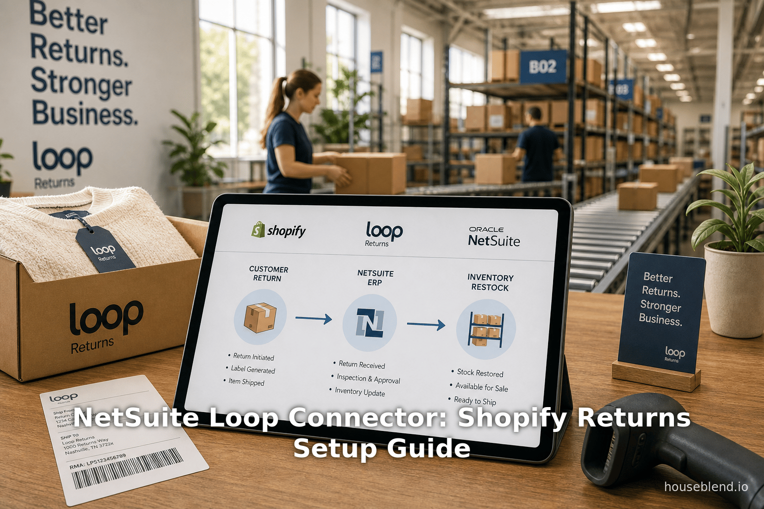 NetSuite Loop Connector: Shopify Returns Setup Guide