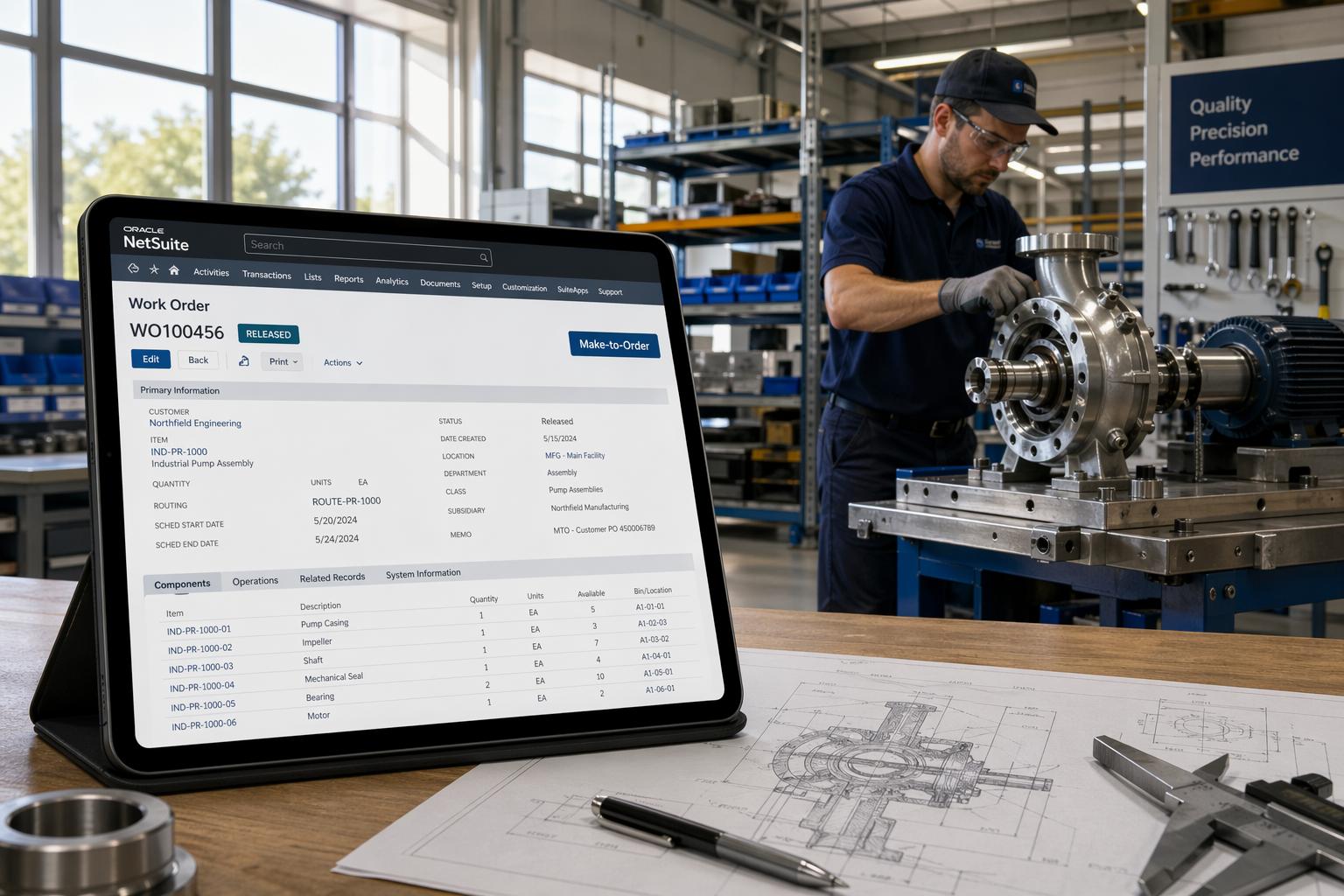 NetSuite Make-to-Order Manufacturing Configuration Guide