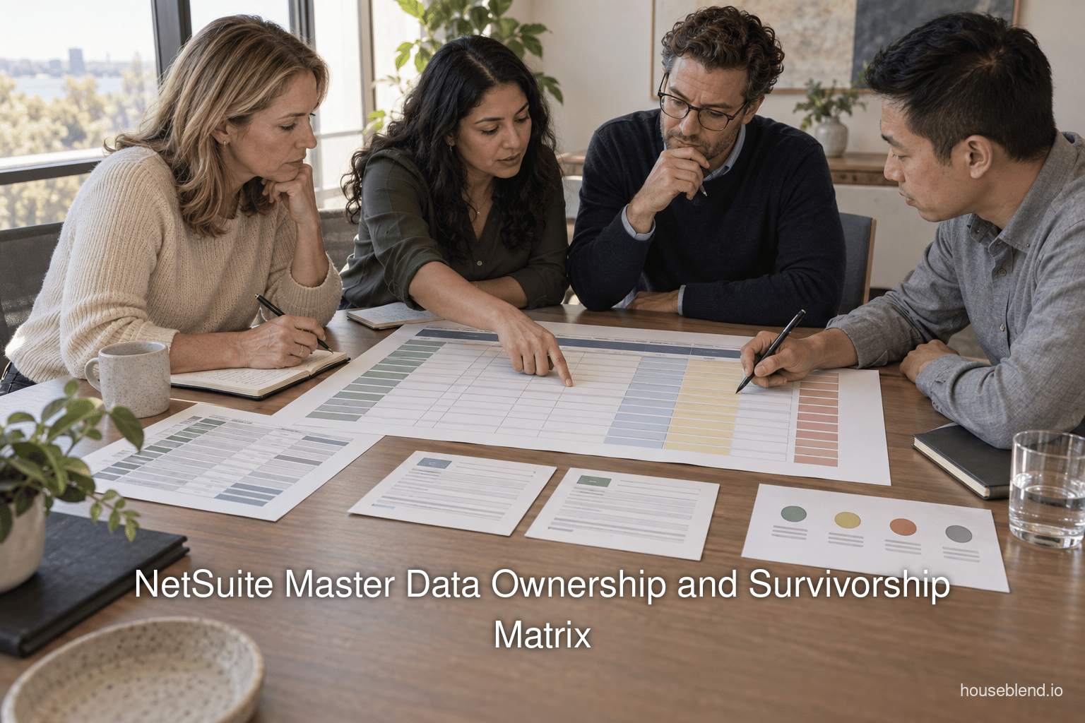NetSuite Master Data Ownership and Survivorship Matrix