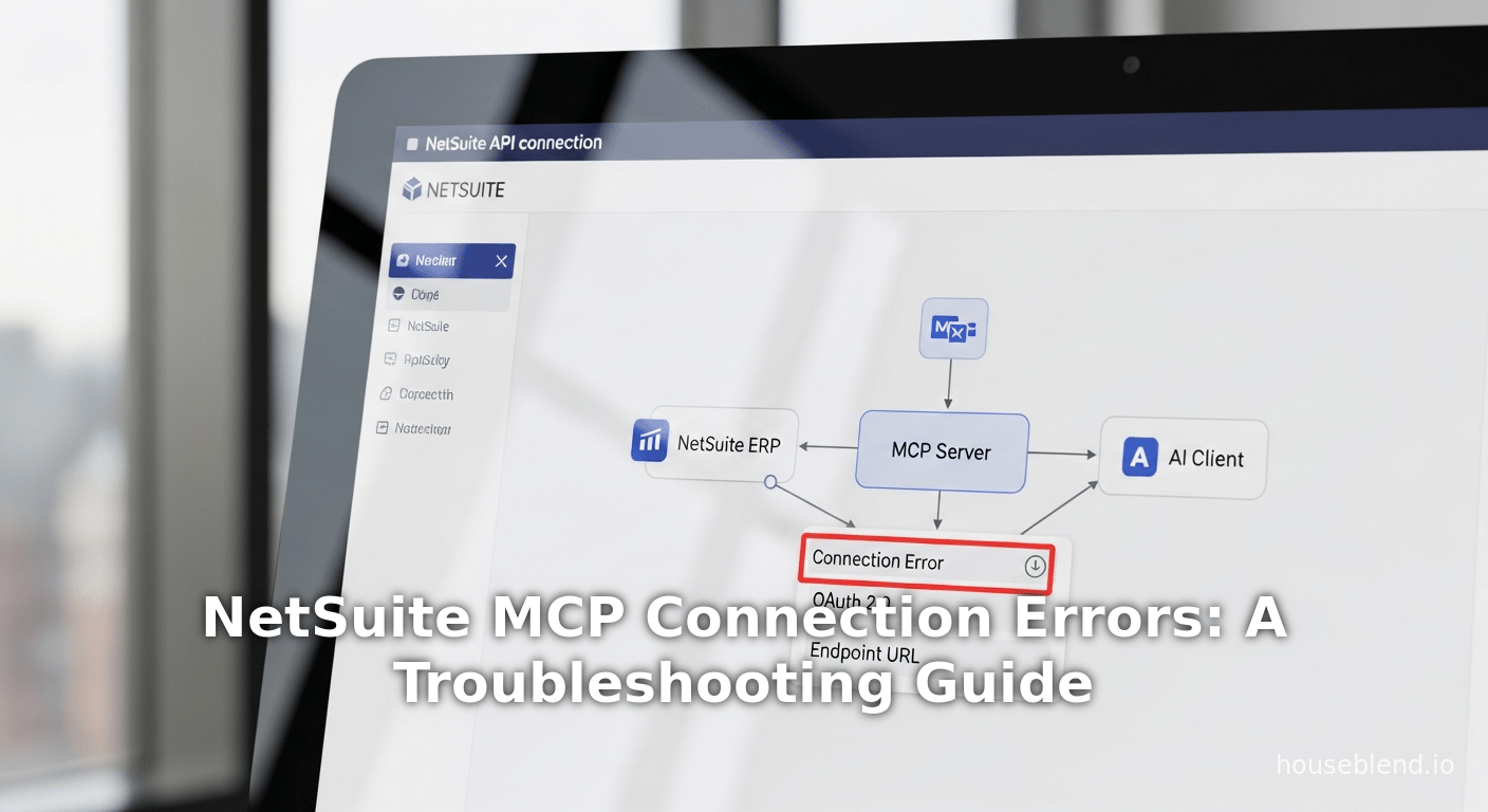 NetSuite MCP Connection Errors: A Troubleshooting Guide