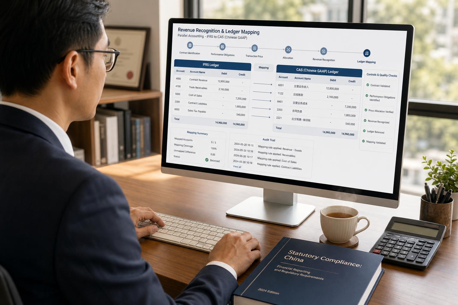 NetSuite Multi-Book: IFRS to Chinese GAAP (CAS) Mapping