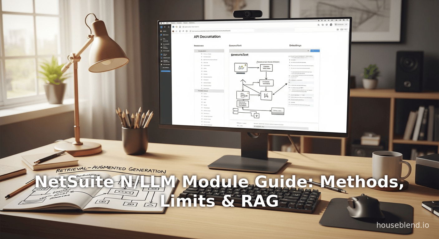NetSuite N/LLM Module Guide: Methods, Limits & RAG