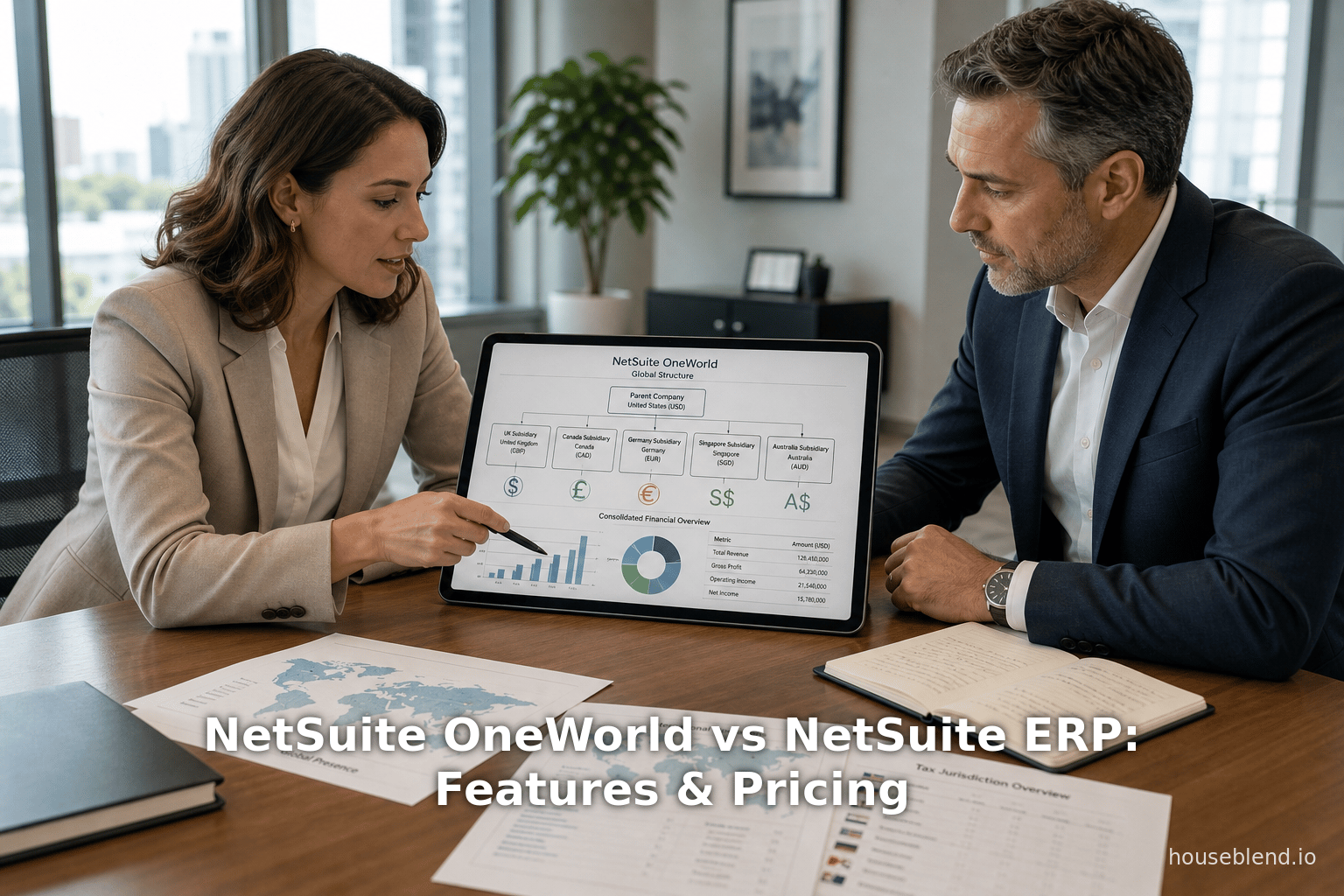 NetSuite OneWorld vs NetSuite ERP: Features & Pricing