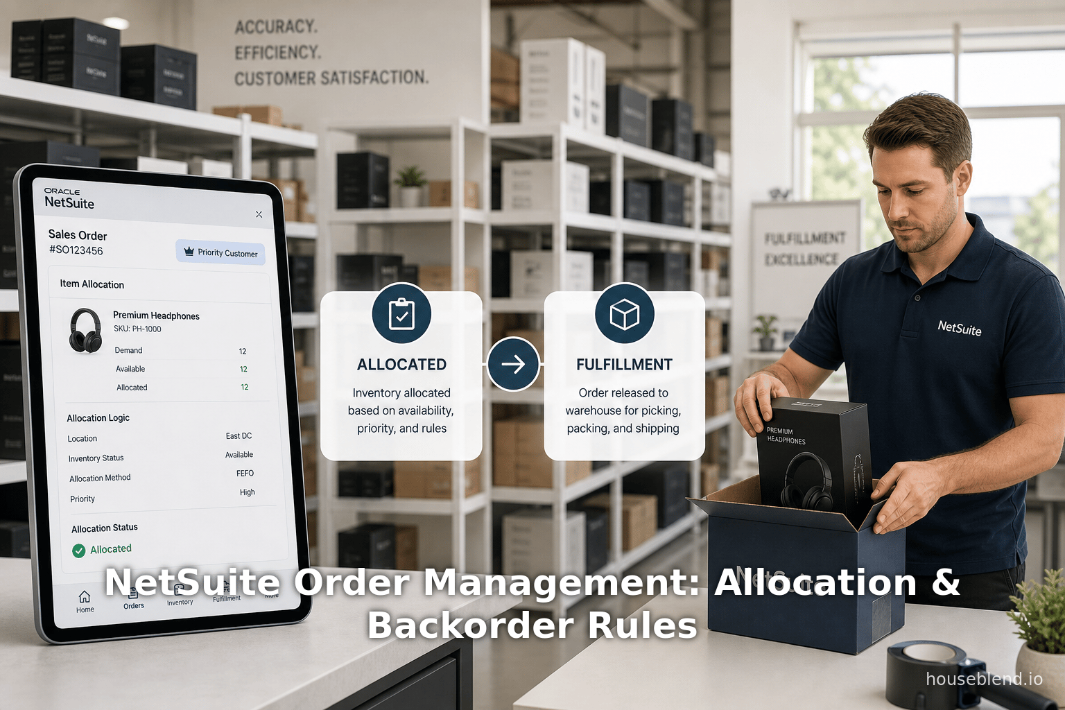 NetSuite Order Management: Allocation & Backorder Rules