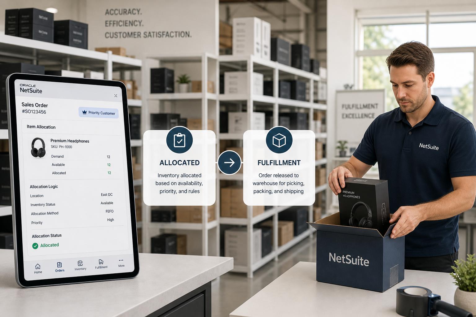 NetSuite Order Management: Allocation & Backorder Rules