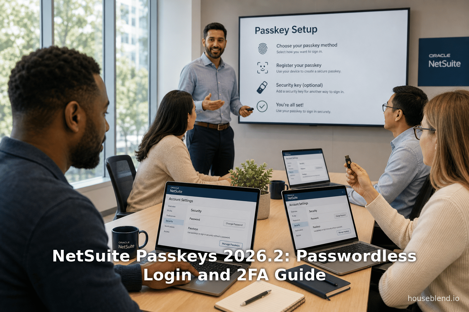 NetSuite Passkeys 2026.2: Passwordless Login and 2FA Guide