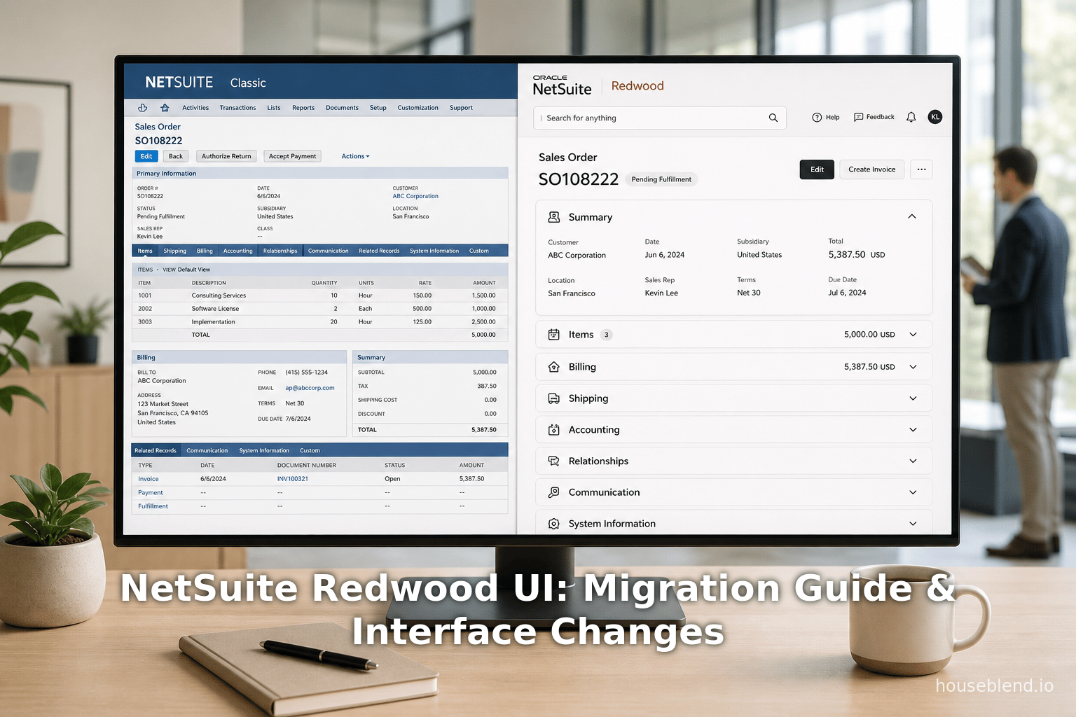 NetSuite Redwood UI: Migration Guide & Interface Changes
