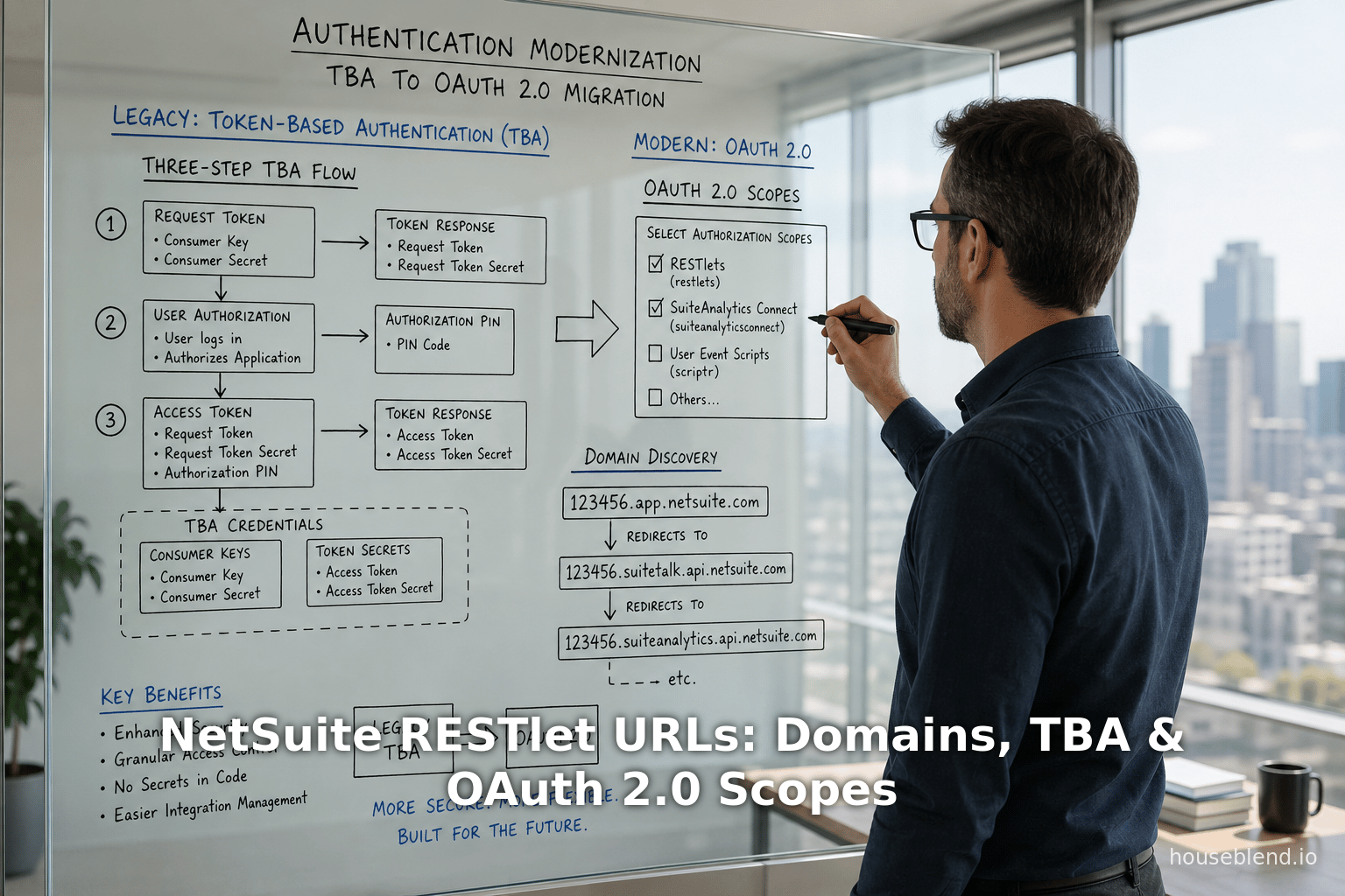 NetSuite RESTlet URLs: Domains, TBA & OAuth 2.0 Scopes
