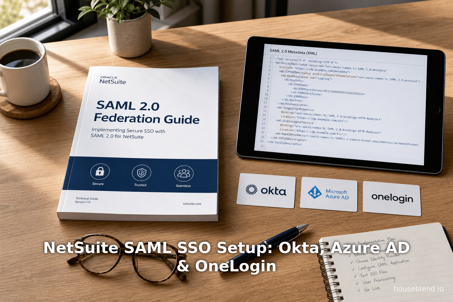 NetSuite SAML SSO Setup: Okta, Azure AD & OneLogin