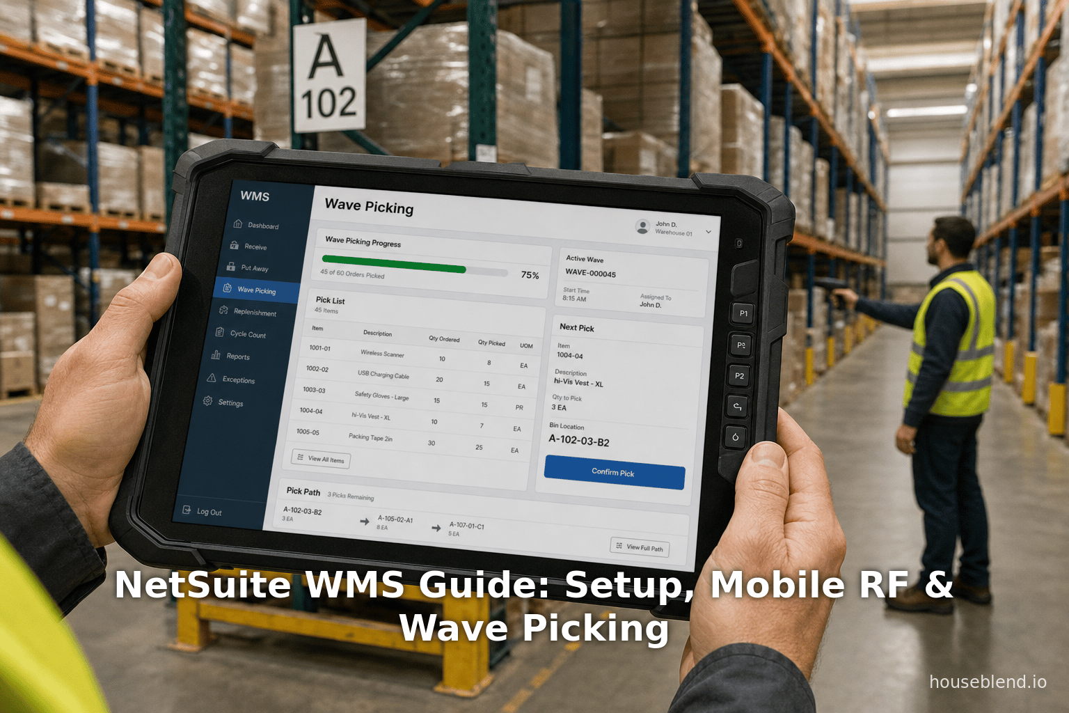 NetSuite WMS Guide: Setup, Mobile RF & Wave Picking