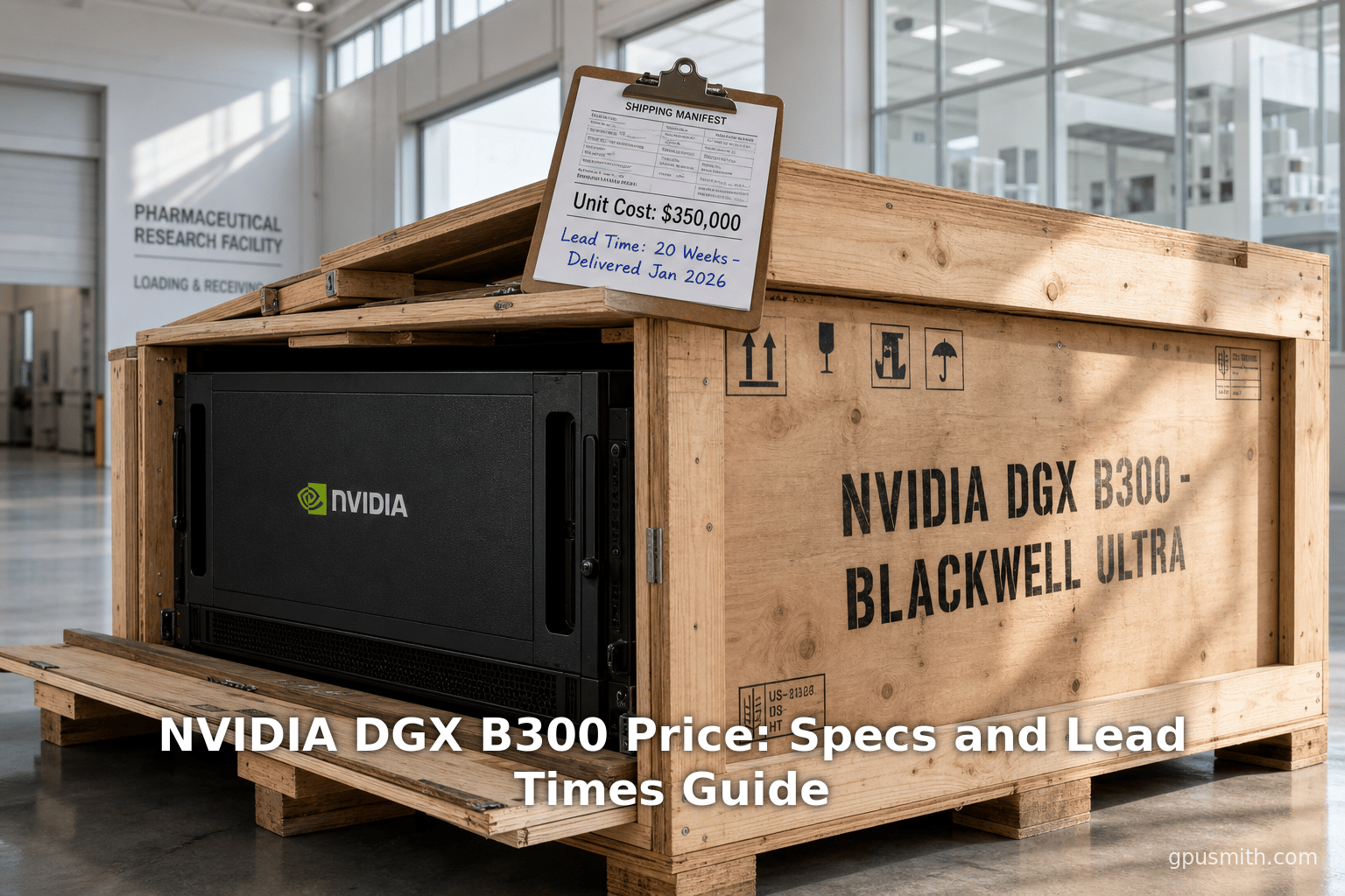 NVIDIA DGX B300 Price: Specs and Lead Times Guide
