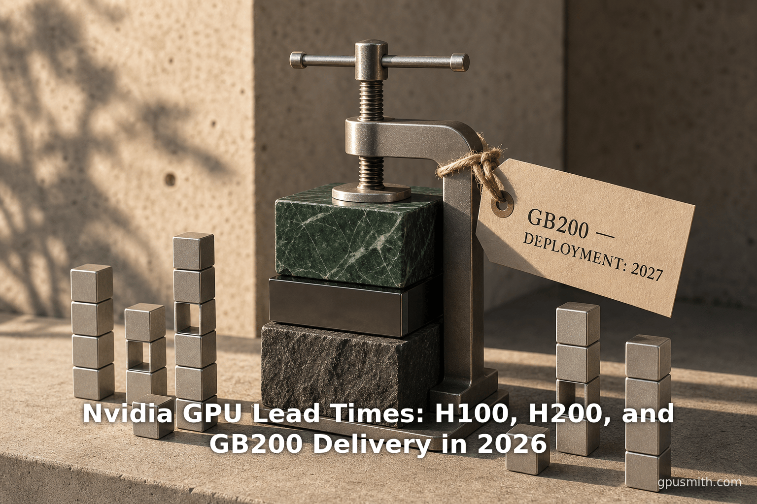 Nvidia GPU Lead Times: H100, H200, and GB200 Delivery in 2026
